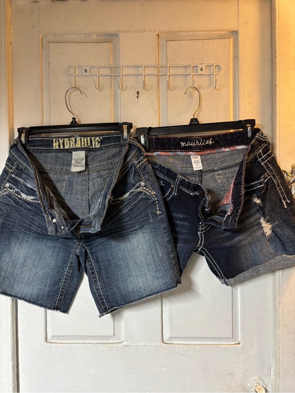 Hydraulic Women’s Dark Wash Denim Shorts - Blue